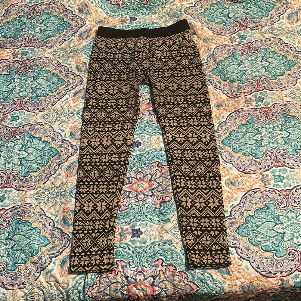 Faded Glory fleece lined Leggings